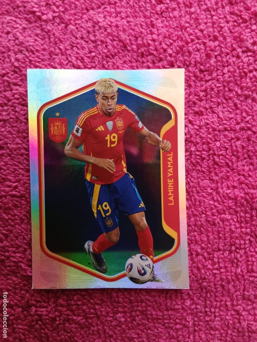 Fu&szlig;ball-Sticker: espa&ntilde;a 2026 50 lamine yamal selecci&oacute;n espa&ntilde;ola panini carrefour family mundial de futbol (j)