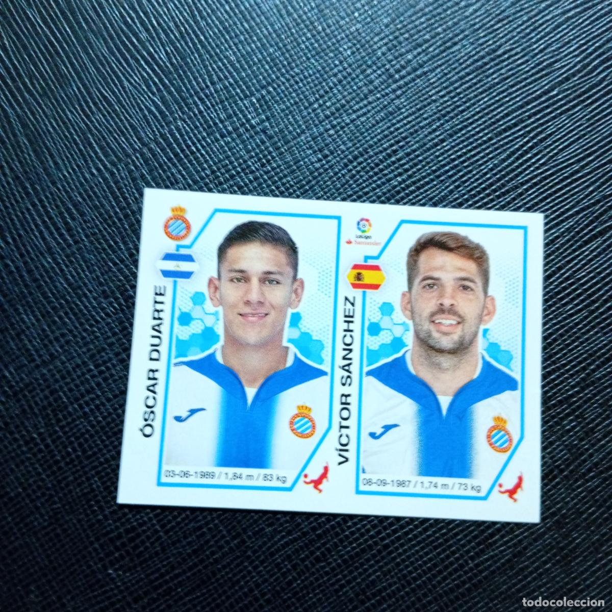 Fu&szlig;ball-Sticker: 169 OSCAR DUARTE VICTOR SANCHEZ ESPA&Ntilde;OL PANINI 2016 2017 CROMO 16 17 FUTBOL - SIN PEGAR - A215 PG18