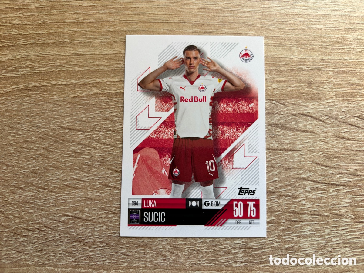 Cromos de f&uacute;tbol: 394 LUKA SUCIC MATCH ATTAX TOPPS 2024 2025 FC SALZBURG