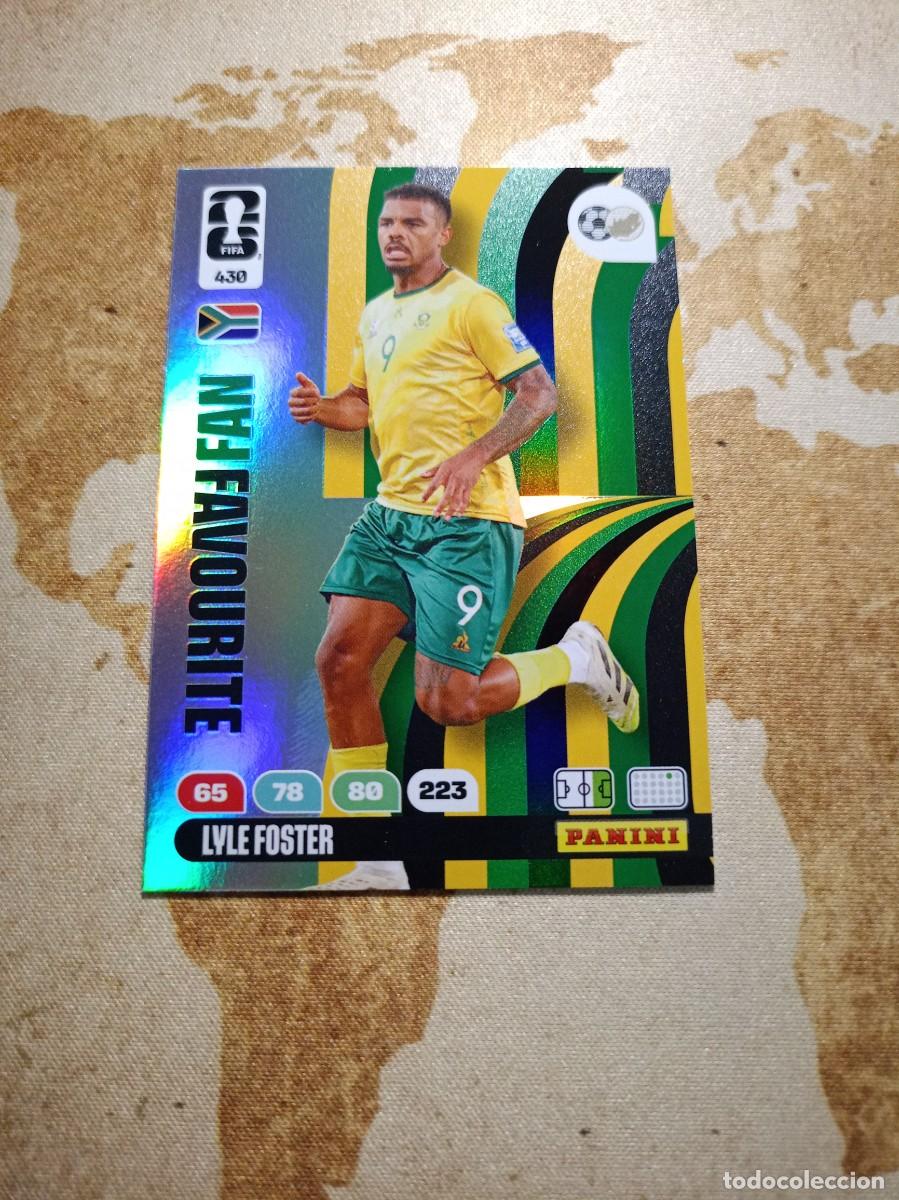 Cromos de f&uacute;tbol: Sud&aacute;frica 430 LYLE FOSTER Adrenalyn WORLD cup 2026