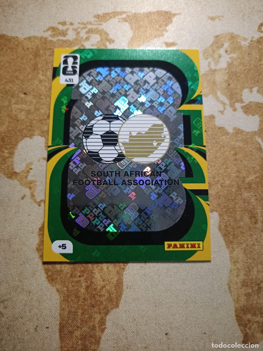 Cromos de f&uacute;tbol: Sud&aacute;frica 431 ESCUDO Adrenalyn WORLD cup 2026