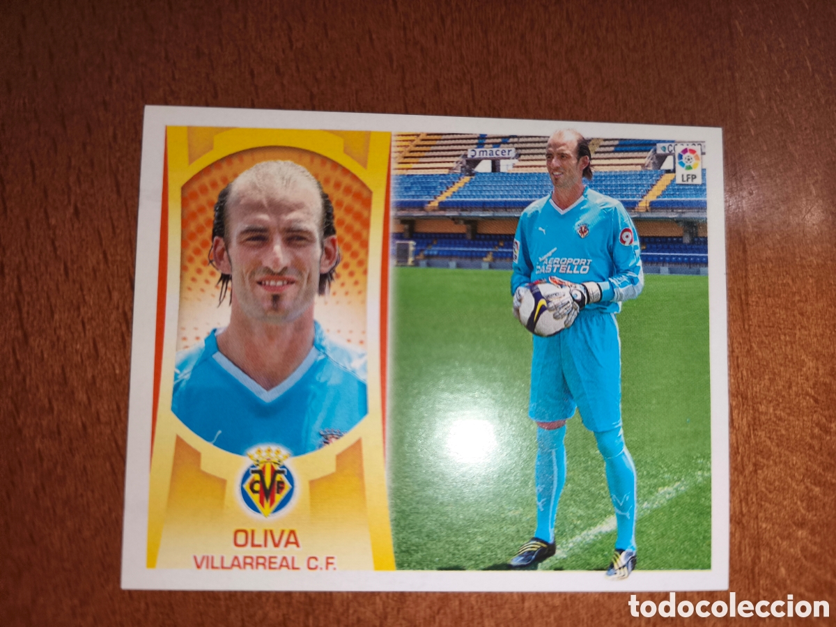 Cromos de f&uacute;tbol: Oliva n&deg;2 liga este 09/10 Villarreal