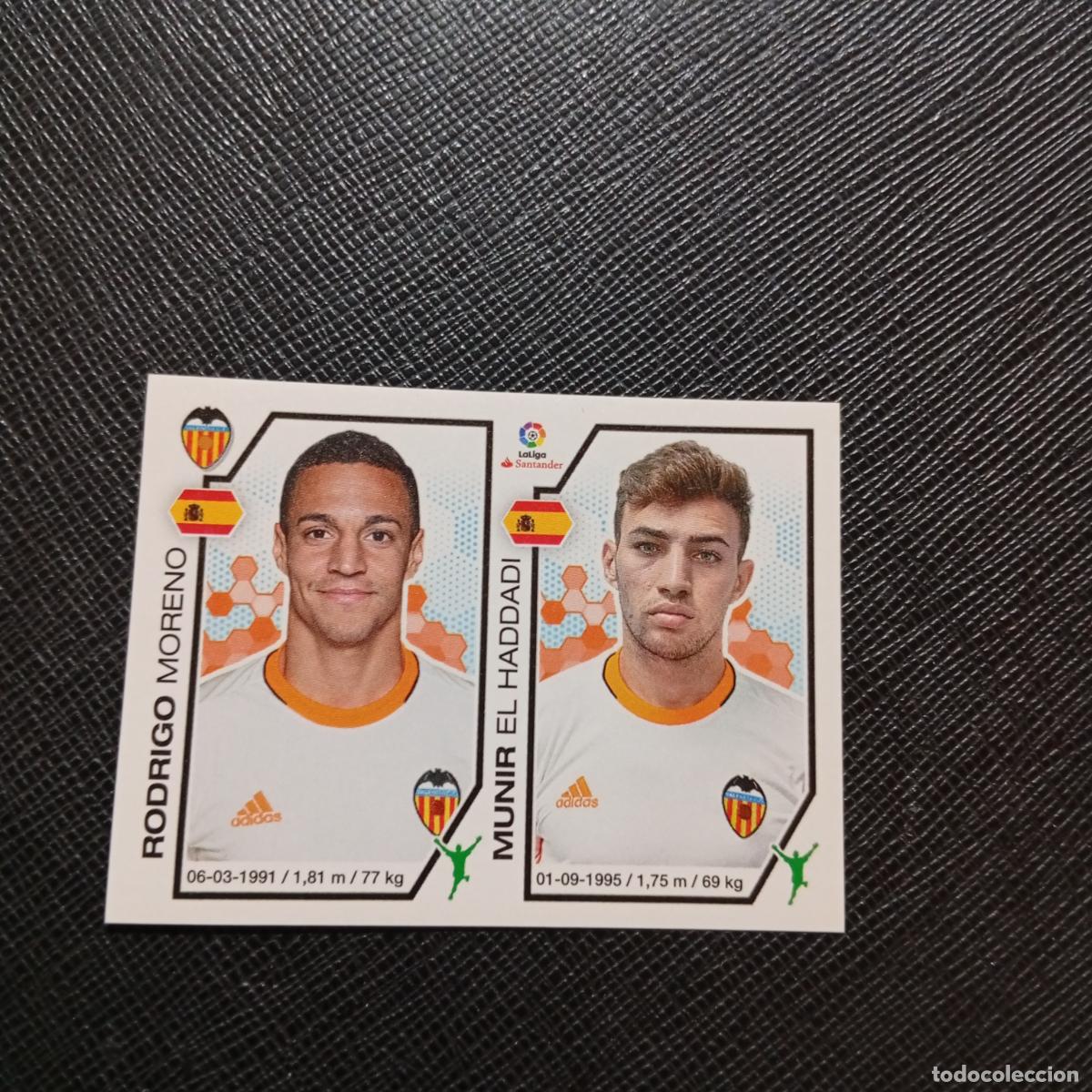 Cromos de f&uacute;tbol: 220 RODRIGO MUNIR VALENCIA PANINI 2016 2017 CROMO 16 17 FUTBOL - SIN PEGAR - A215 PG23