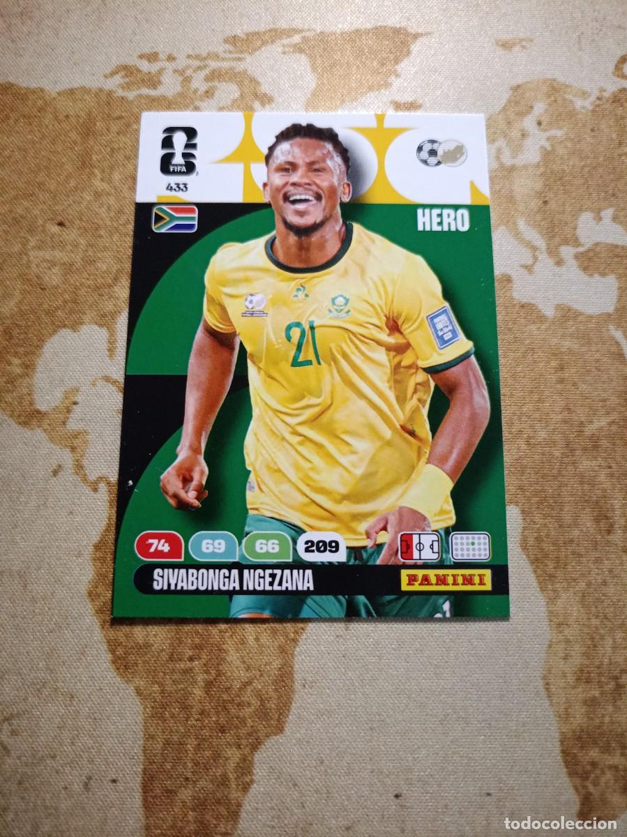 Cromos de f&uacute;tbol: Sud&aacute;frica 433 S&Iacute;YABONGA NGEZANA Adrenalyn WORLD cup 2026