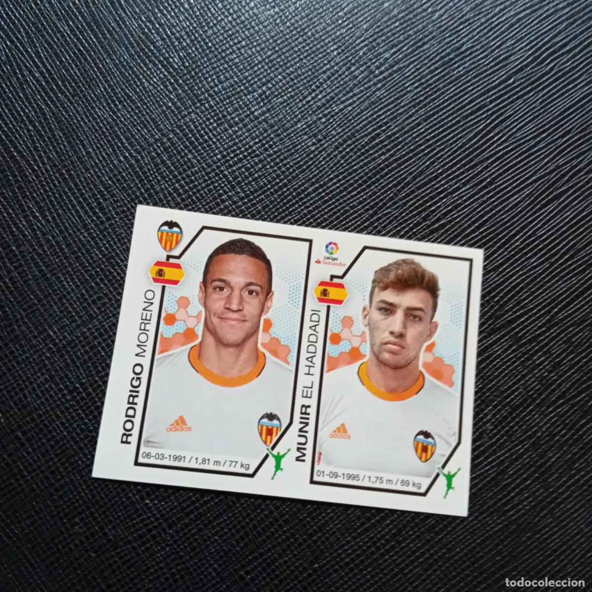 Fu&szlig;ball-Sticker: 220 RODRIGO MUNIR VALENCIA PANINI 2016 2017 CROMO 16 17 FUTBOL - SIN PEGAR - A215 PG20