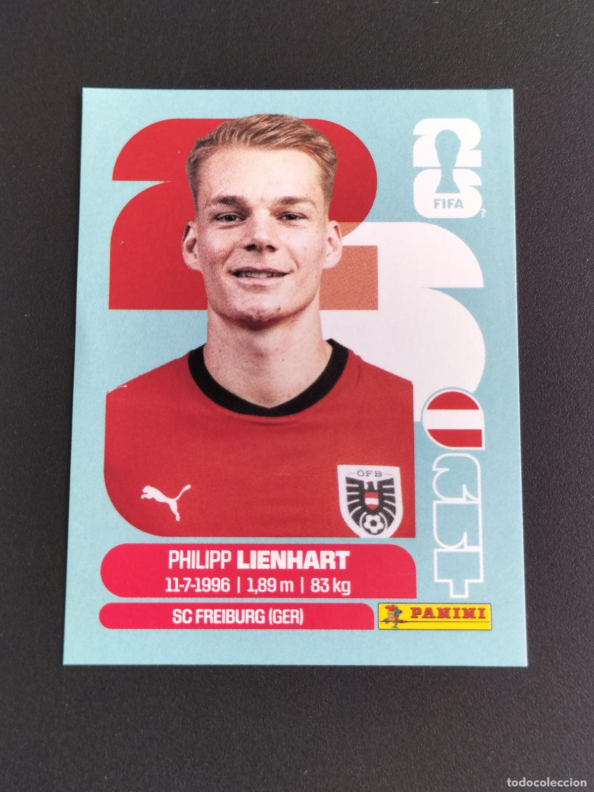 Fu&szlig;ball-Sticker: AUT 6 PHILIPP LIENHART AUSTRIA CROMOS STICKER MUNDIAL 26 2026 FIFA WORLD CUP PANINI