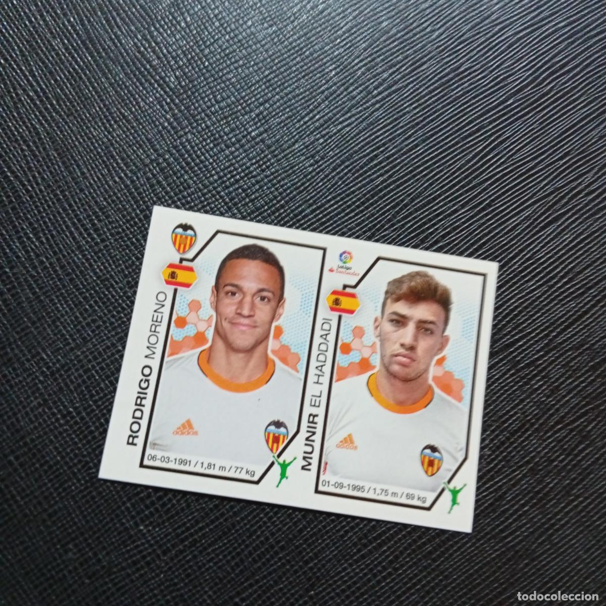 Fu&szlig;ball-Sticker: 220 RODRIGO MUNIR VALENCIA PANINI 2016 2017 CROMO 16 17 FUTBOL - SIN PEGAR - A215 PG20