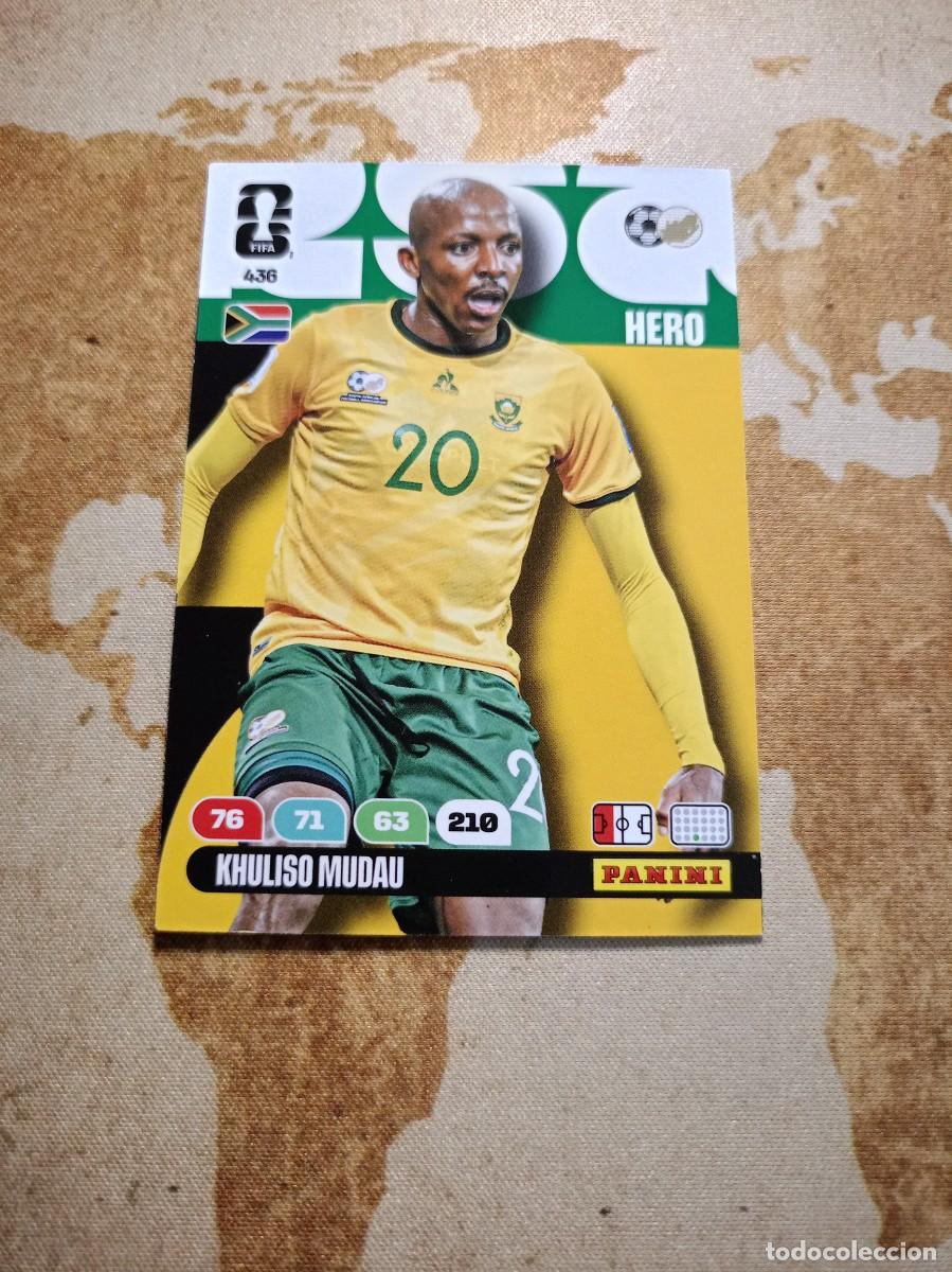 Cromos de f&uacute;tbol: Sud&aacute;frica 436 KHULISO MUDAU Adrenalyn WORLD cup 2026