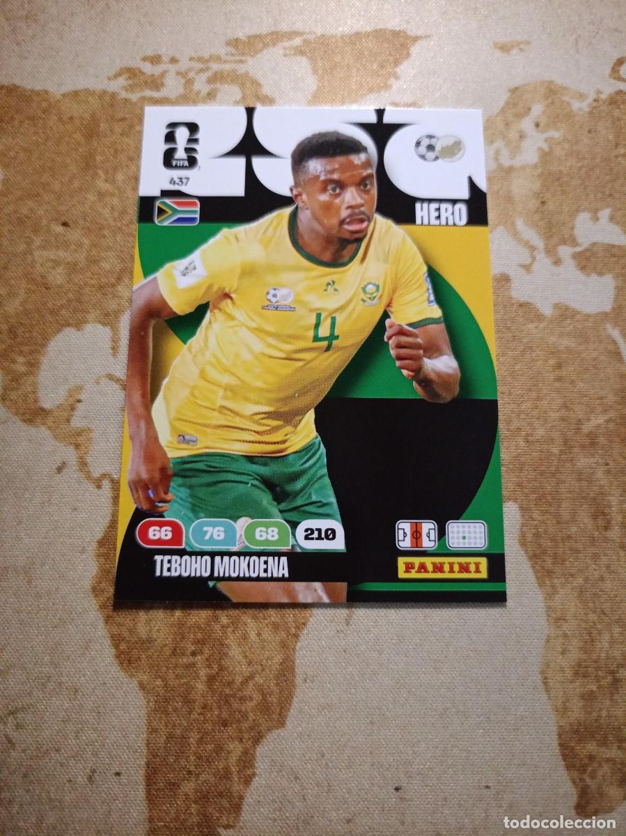 Figurine di Calcio: Sud&aacute;frica 437 TEBOHO MOKOENA Adrenalyn WORLD cup 2026