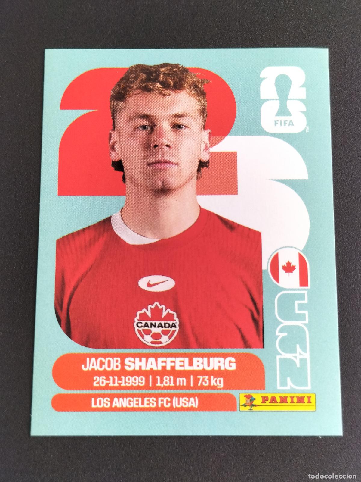 Figurine di Calcio: CAN 14 JACOB SHAFFELBURG CANADA CROMOS STICKER MUNDIAL 26 2026 FIFA WORLD CUP PANINI
