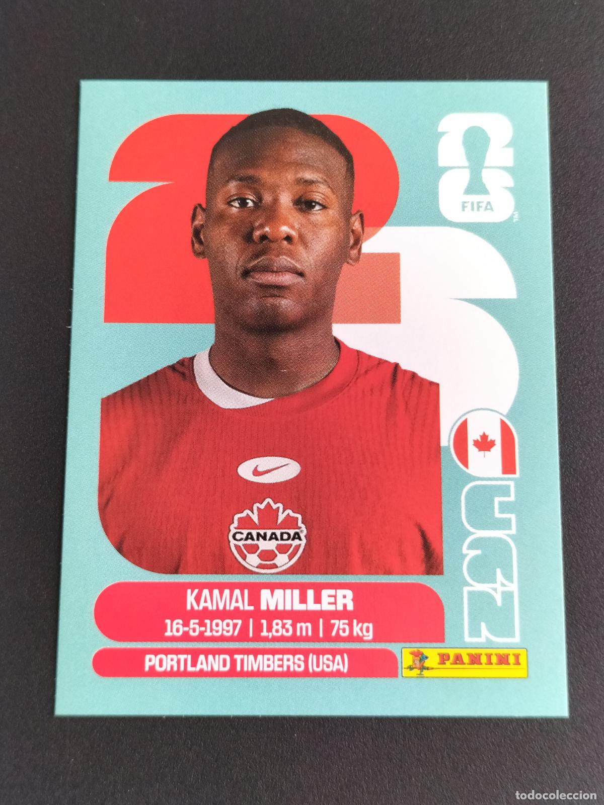 Football Stickers: CAN 9 KAMAL MILLER CANADA CROMOS STICKER MUNDIAL 26 2026 FIFA WORLD CUP PANINI