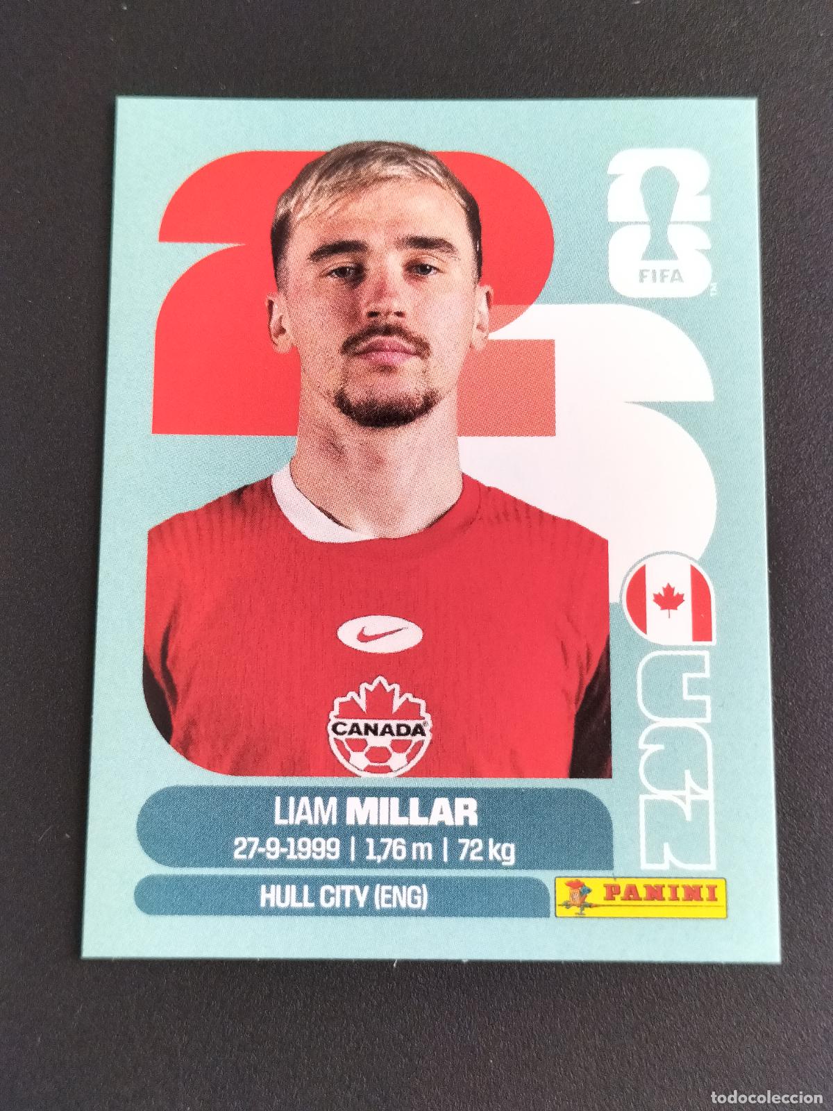 Football Stickers: CAN 18 LIAM MILLAR CANADA CROMOS STICKER MUNDIAL 26 2026 FIFA WORLD CUP PANINI