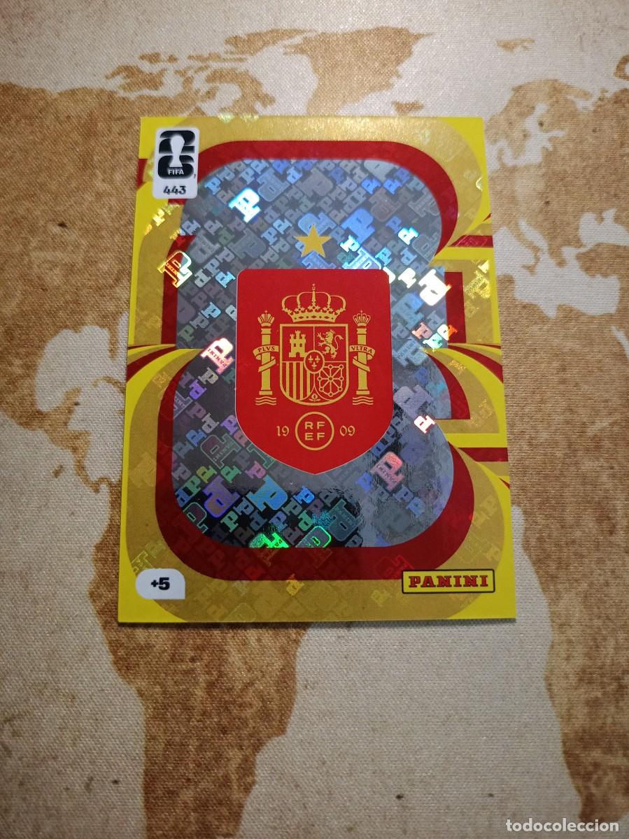 Cromos de f&uacute;tbol: Espa&ntilde;a 443 ESCUDO Adrenalyn WORLD cup 2026