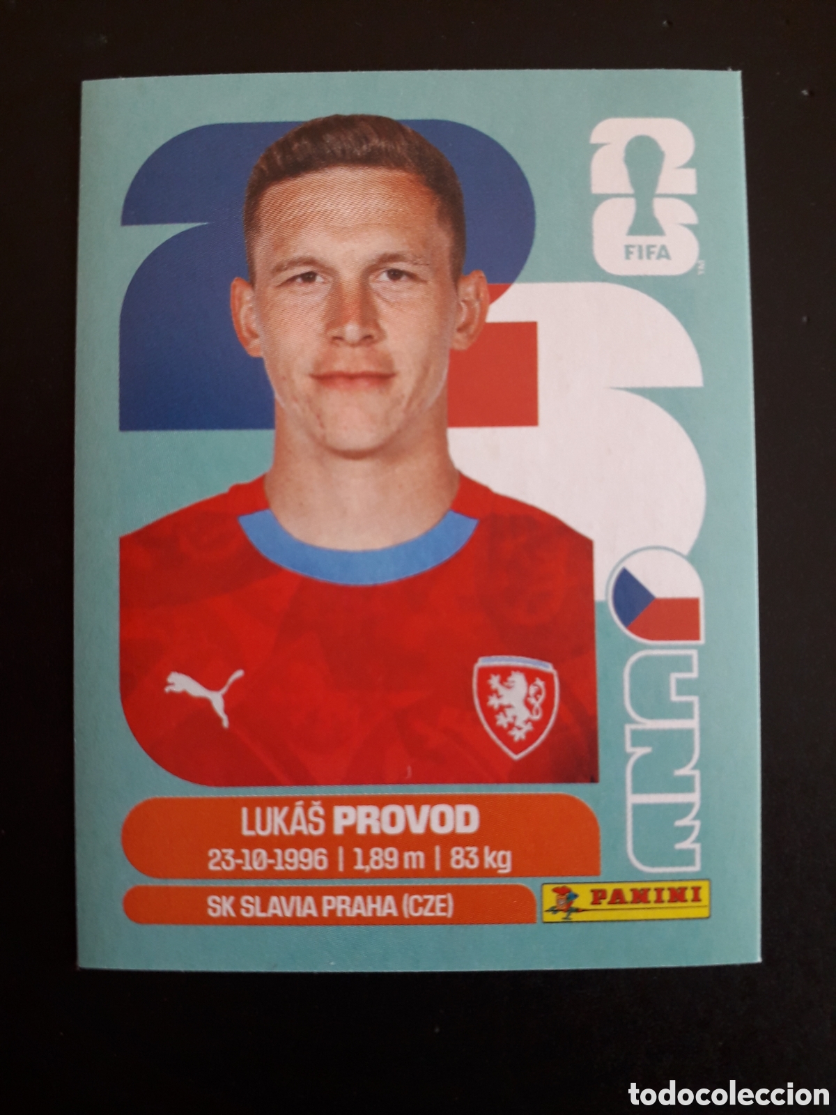 Cromos de f&uacute;tbol: PROVOD REP CHECA/CHEQUIA CZE 10 MUNDIAL F&Uacute;TBOL 2026 FIFA WORLD CUP PANINI SIN PEGAR PEDIDO M&Iacute;NIMO 3&euro;