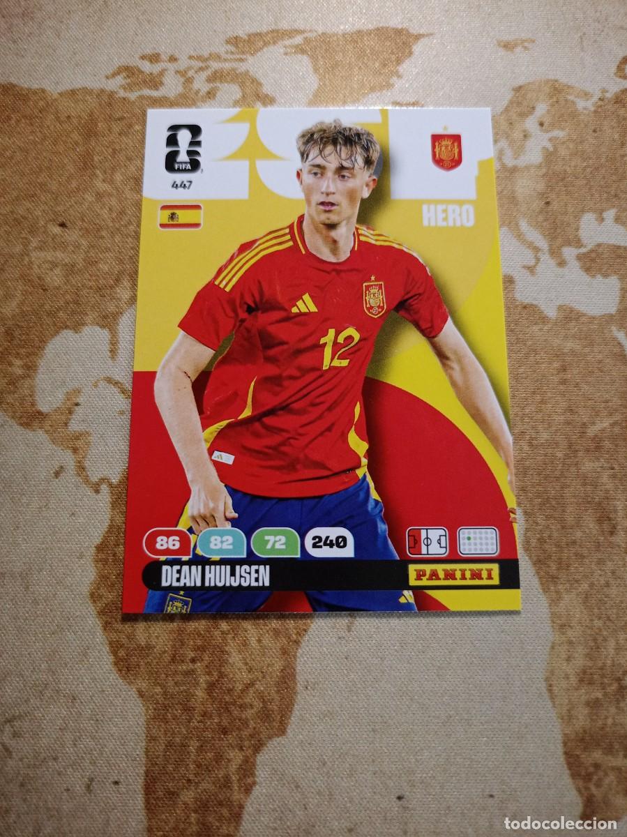 Cromos de f&uacute;tbol: Espa&ntilde;a 447 DEAN HUIJSEN Adrenalyn WORLD cup 2026