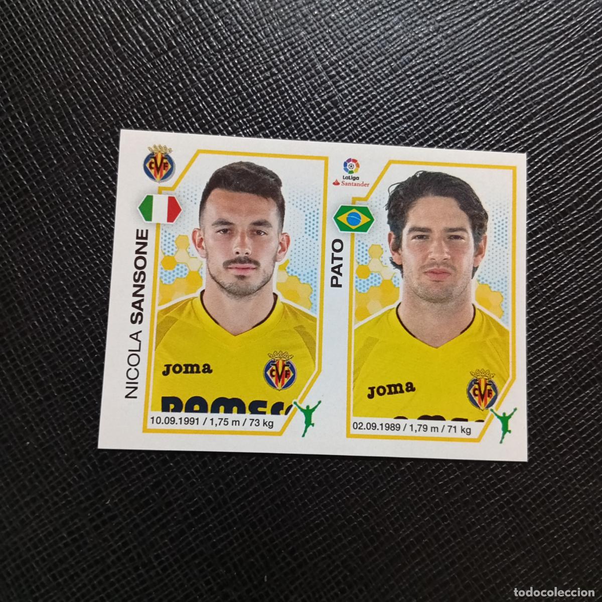 Cromos de f&uacute;tbol: 226 SANSONE PATO VILLARREAL PANINI 2016 2017 CROMO 16 17 FUTBOL - SIN PEGAR - A215 PG23