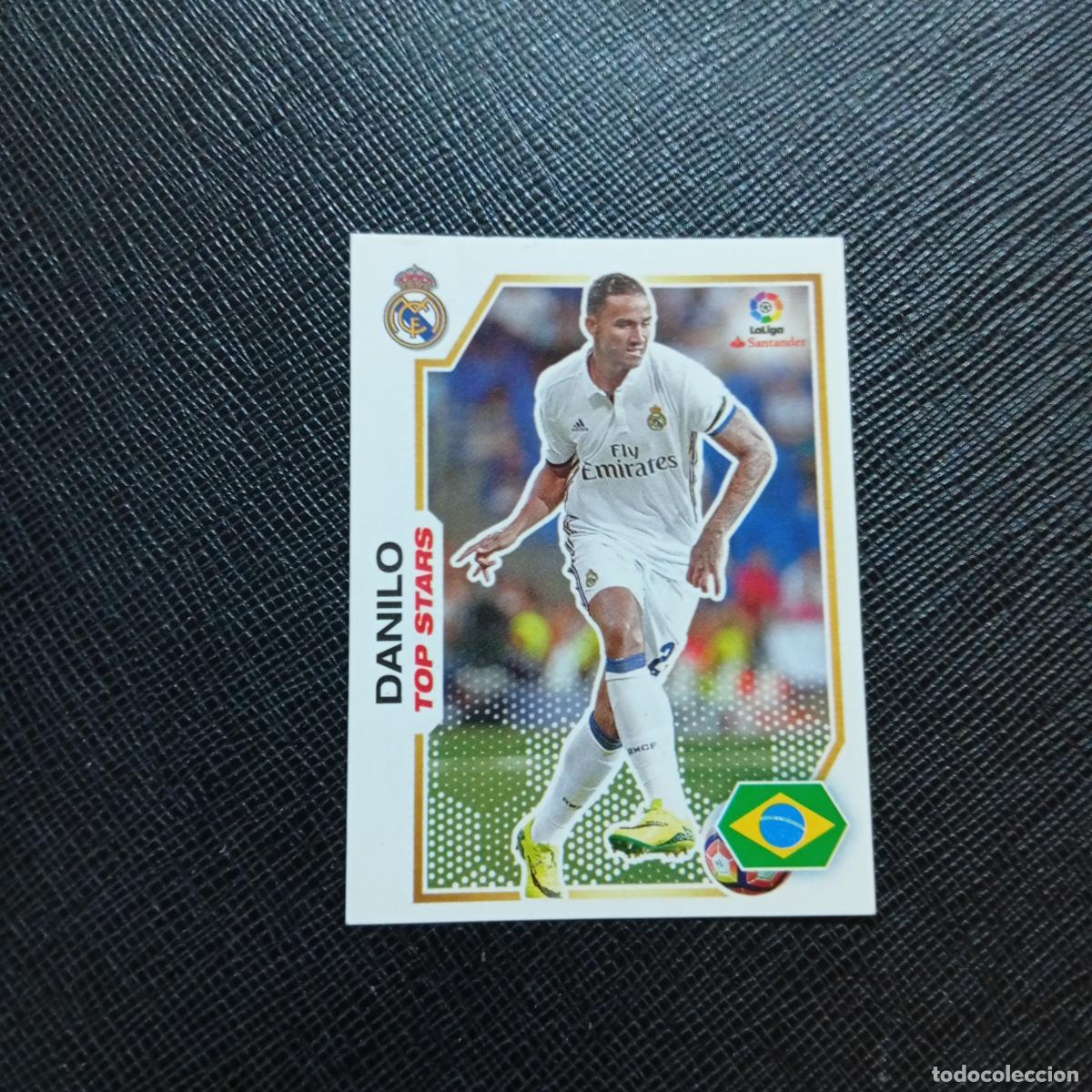 Fu&szlig;ball-Sticker: 230 DANILO REAL MADRID PANINI 2016 2017 CROMO 16 17 FUTBOL - SIN PEGAR - A215 PG24
