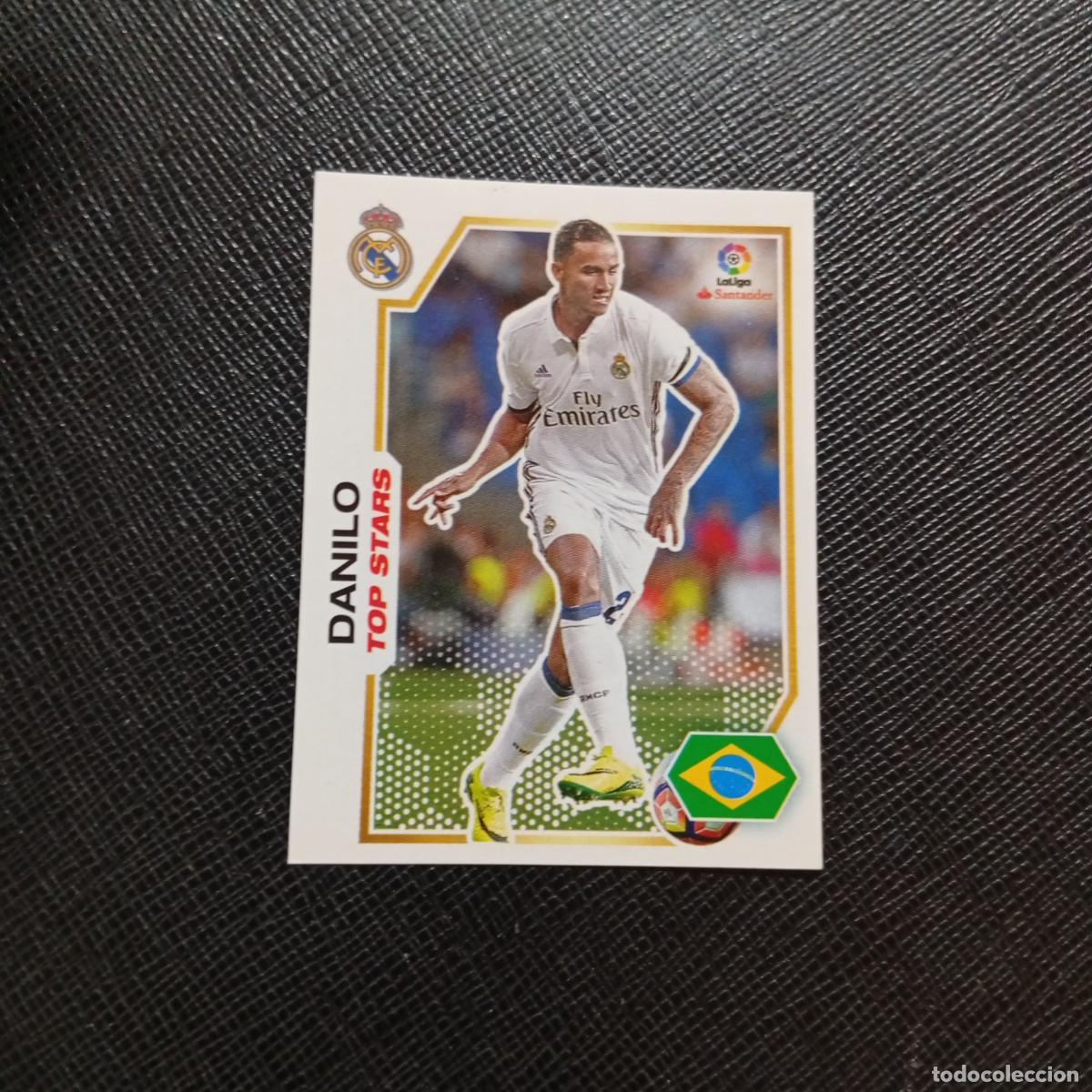 Fu&szlig;ball-Sticker: 230 DANILO REAL MADRID PANINI 2016 2017 CROMO 16 17 FUTBOL - SIN PEGAR - A215 PG24