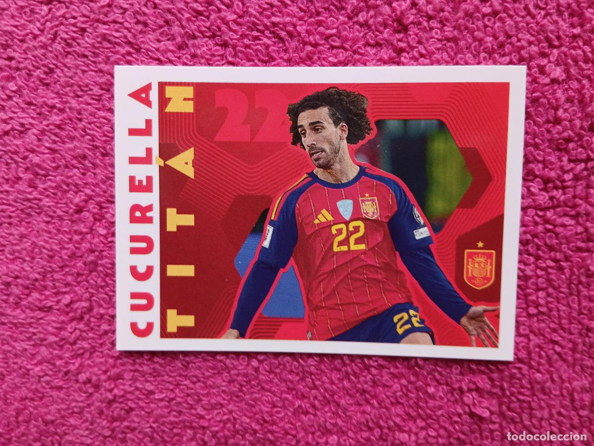 Fu&szlig;ball-Sticker: espa&ntilde;a 2026 67 cucurella selecci&oacute;n espa&ntilde;ola panini carrefour family mundial de futbol (j)