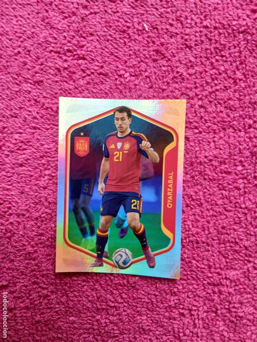 Cromos de Futebol: espa&ntilde;a 2026 52 oyarzabal selecci&oacute;n espa&ntilde;ola panini carrefour family mundial de futbol (j)