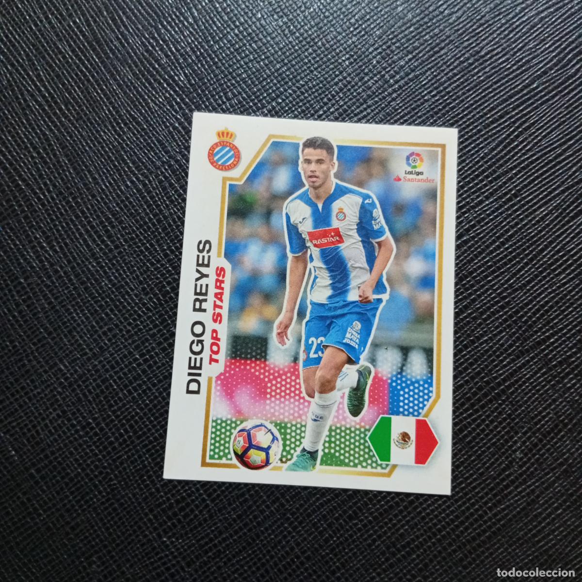 Cromos de Futebol: 232 DIEGO REYES ESPA&Ntilde;OL PANINI 2016 2017 CROMO 16 17 FUTBOL - SIN PEGAR - A215 PG24