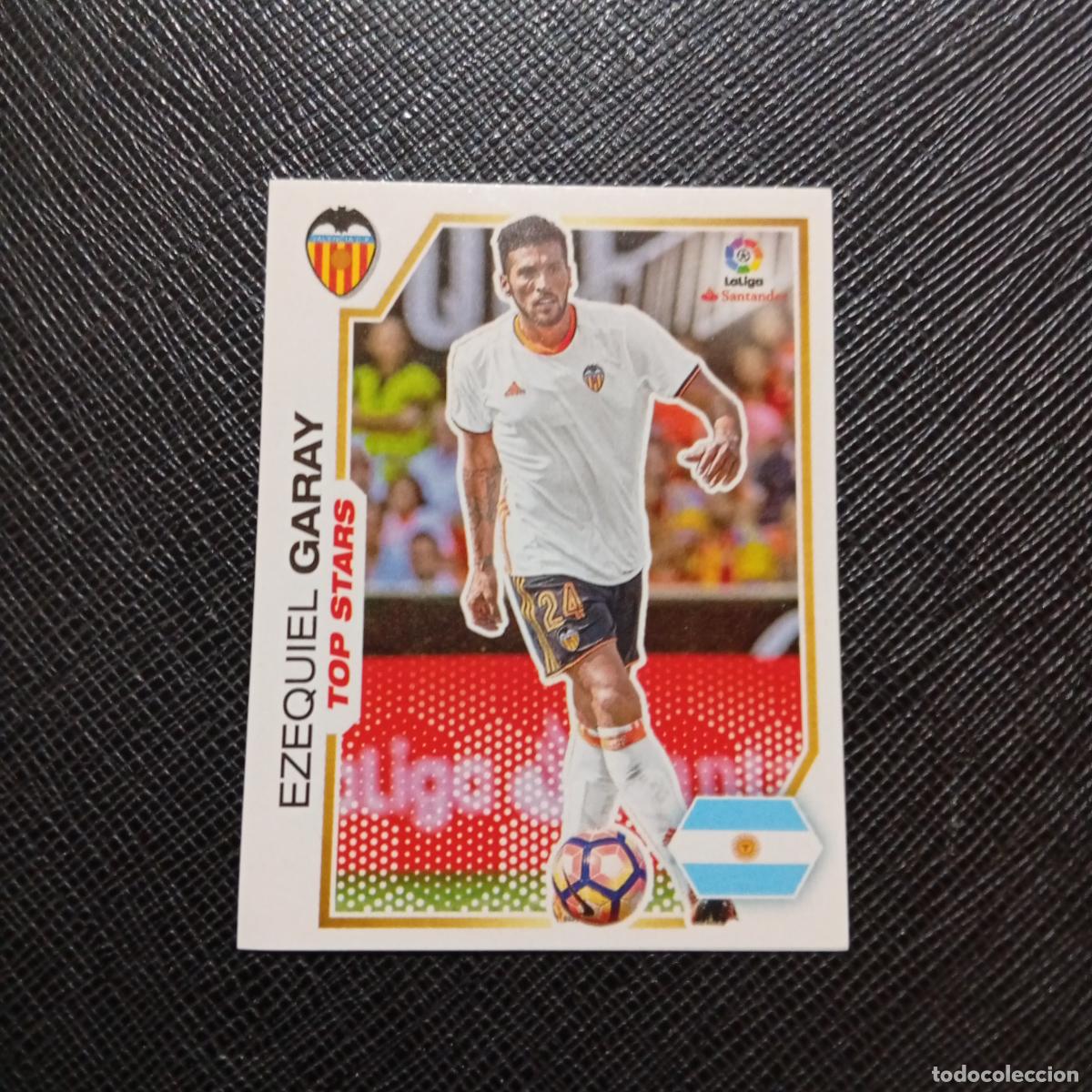Cromos de Futebol: 233 GARAY VALENCIA PANINI 2016 2017 CROMO 16 17 FUTBOL - SIN PEGAR - A215 PG24
