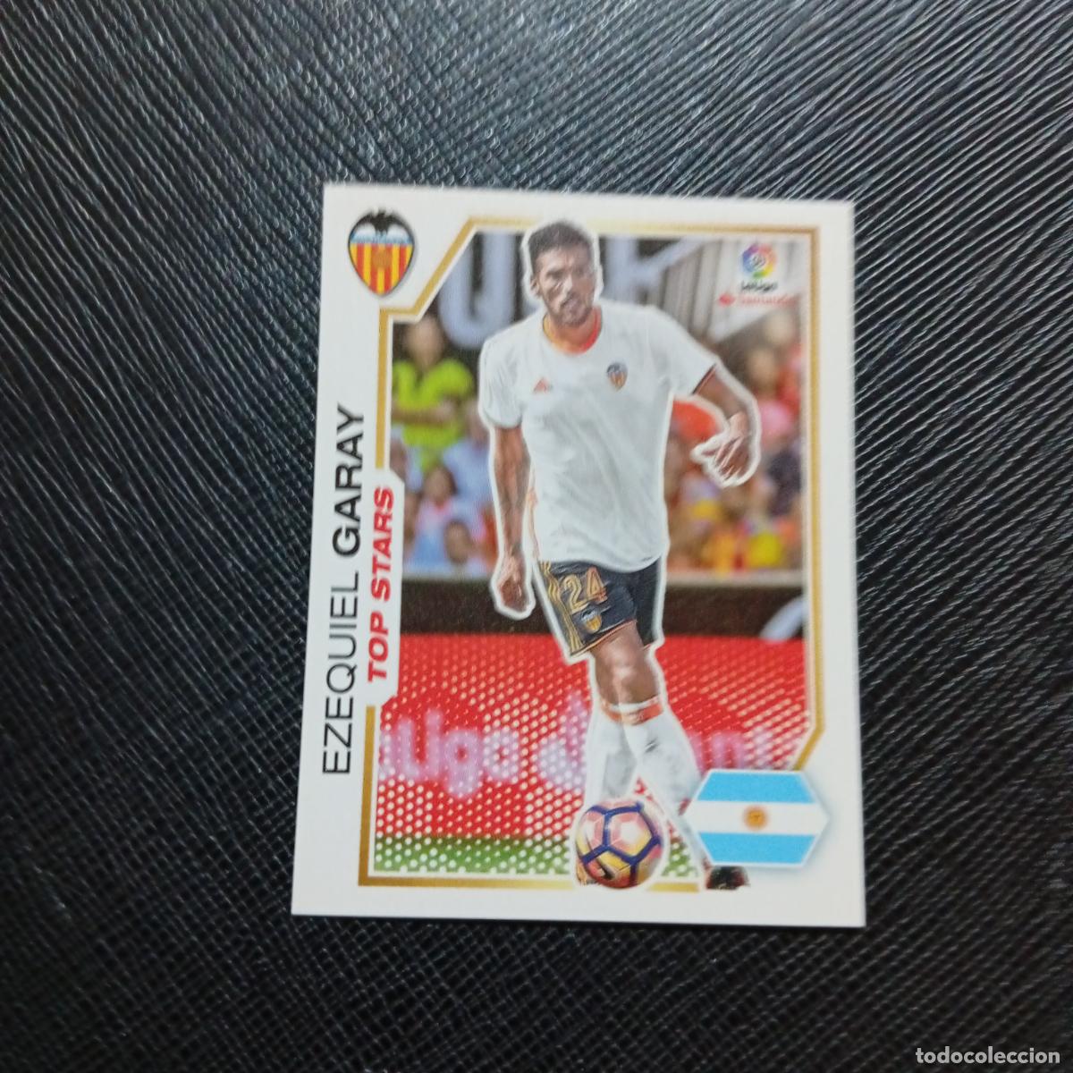Cromos de f&uacute;tbol: 233 GARAY VALENCIA PANINI 2016 2017 CROMO 16 17 FUTBOL - SIN PEGAR - A215 PG24