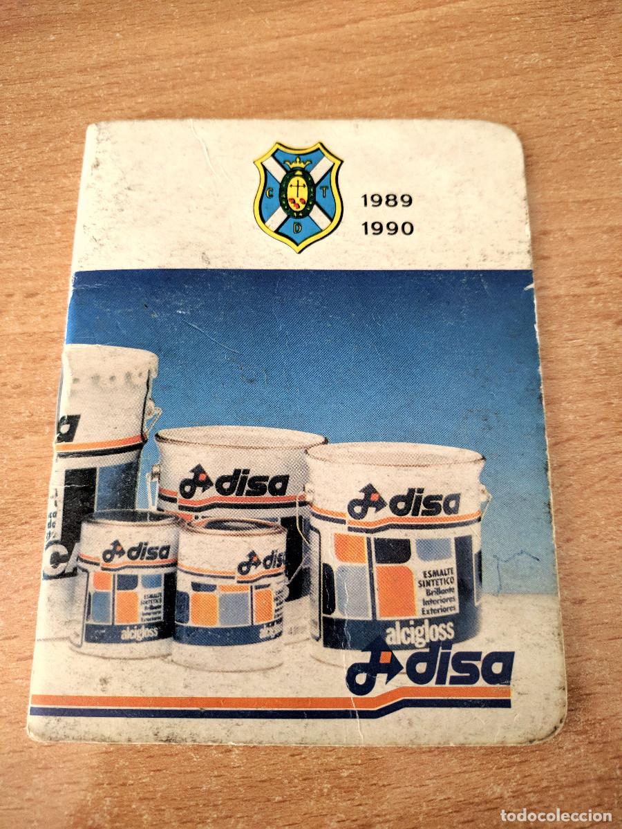 Cromos de f&uacute;tbol: Art&iacute;culo Promocional del CD Tenerife (1989 - 1990)