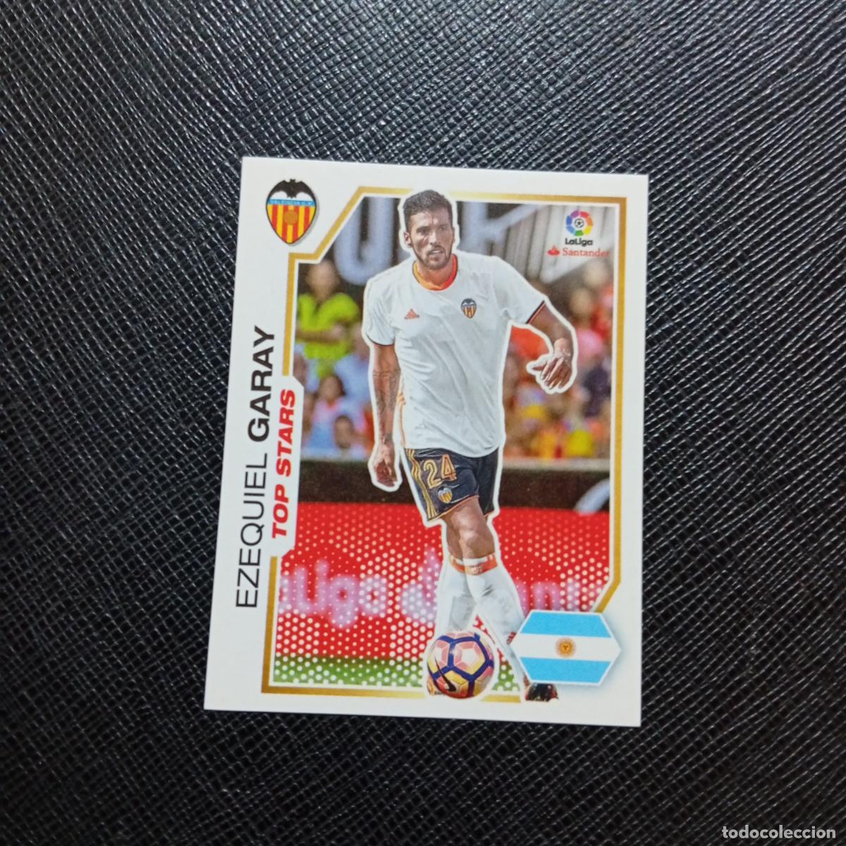 Cromos de f&uacute;tbol: 233 GARAY VALENCIA PANINI 2016 2017 CROMO 16 17 FUTBOL - SIN PEGAR - A215 PG24