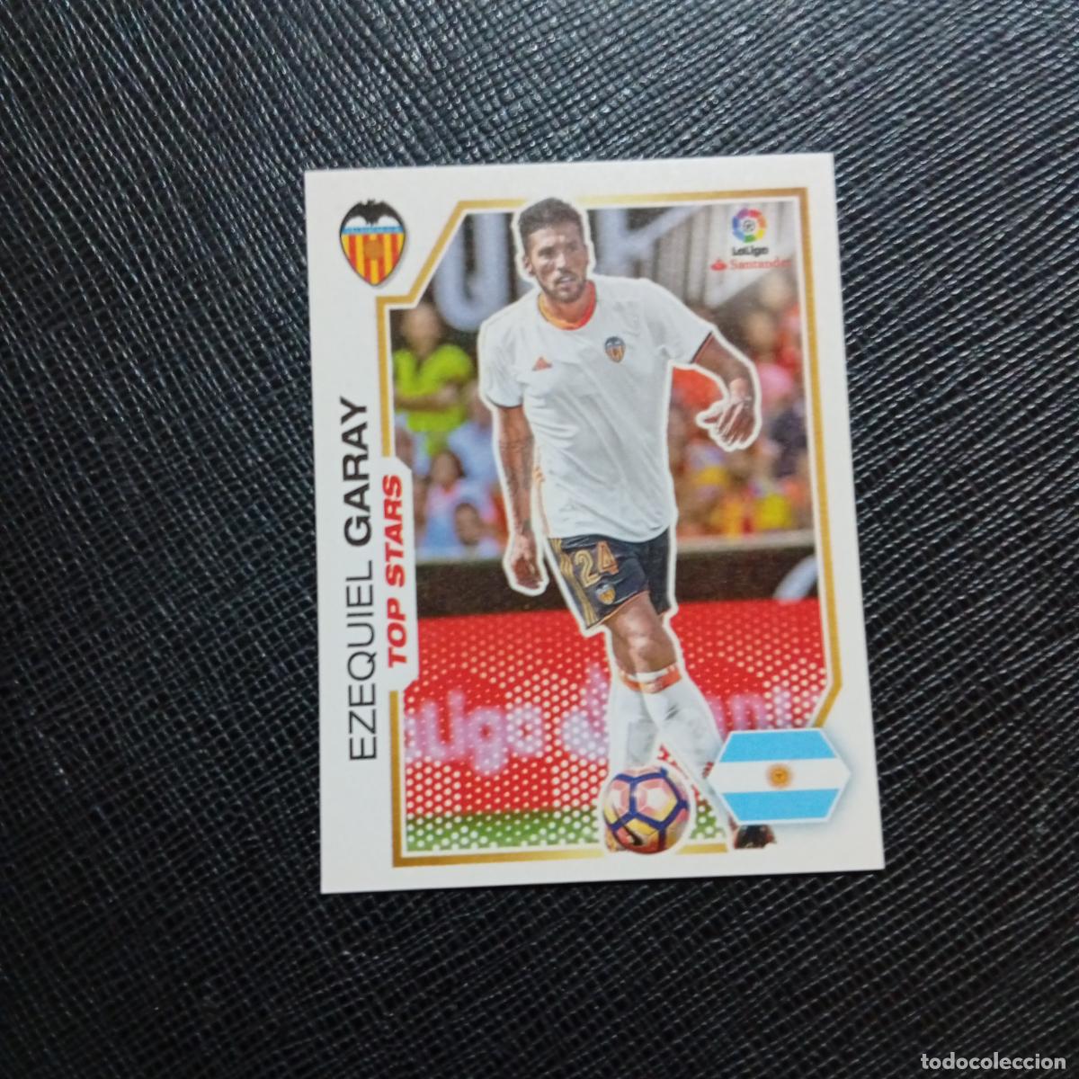 Cromos de f&uacute;tbol: 233 GARAY VALENCIA PANINI 2016 2017 CROMO 16 17 FUTBOL - SIN PEGAR - A215 PG24