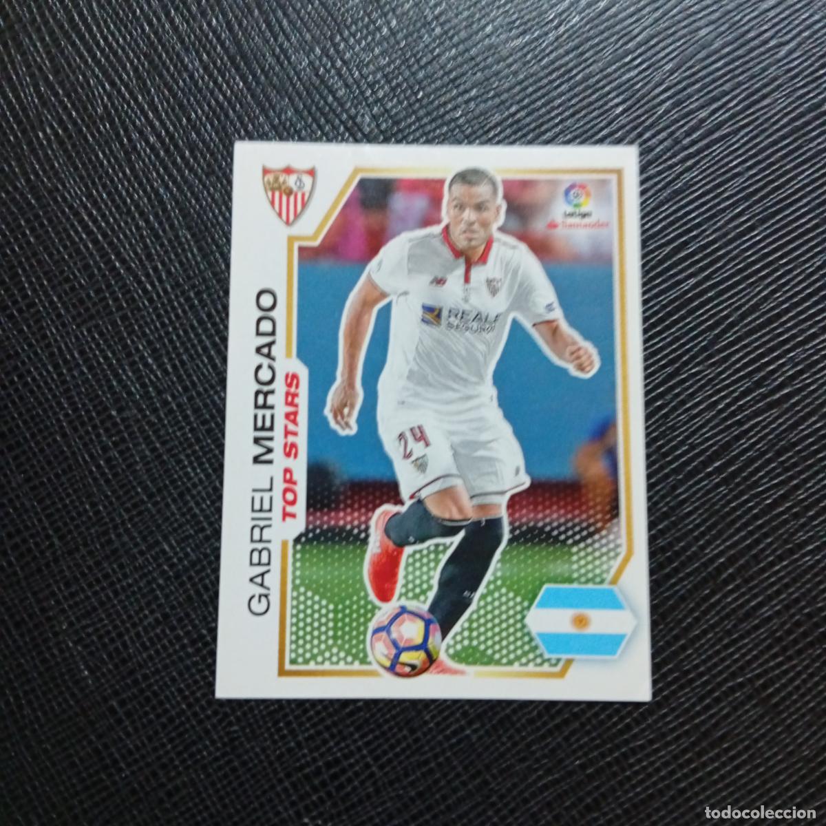 Cromos de f&uacute;tbol: 236 MERCADO SEVILLA PANINI 2016 2017 CROMO 16 17 FUTBOL - SIN PEGAR - A215 PG25