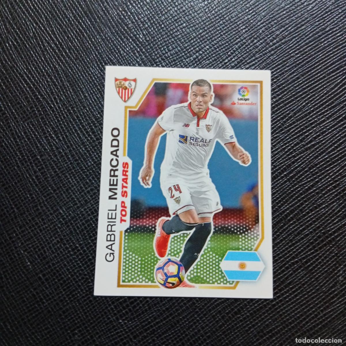 Cromos de f&uacute;tbol: 236 MERCADO SEVILLA PANINI 2016 2017 CROMO 16 17 FUTBOL - SIN PEGAR - A215 PG25