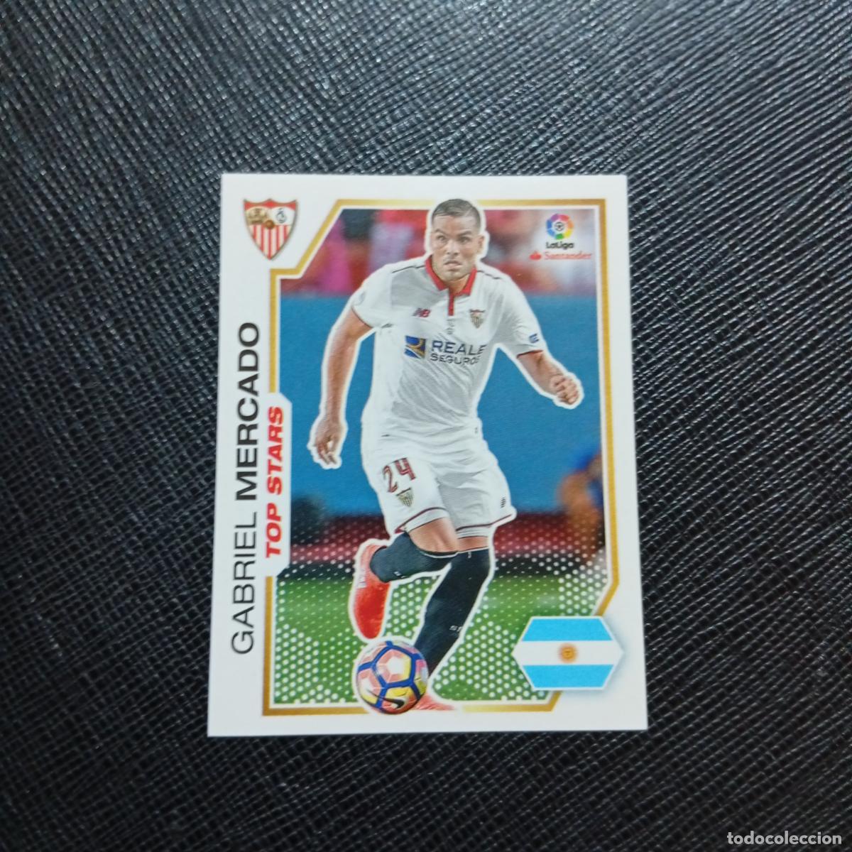 Cromos de f&uacute;tbol: 236 MERCADO SEVILLA PANINI 2016 2017 CROMO 16 17 FUTBOL - SIN PEGAR - A215 PG25