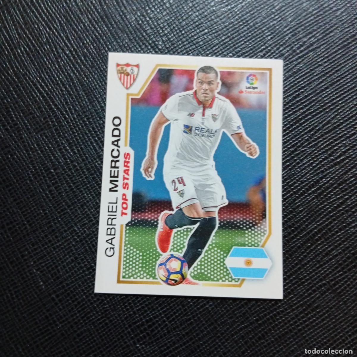 Cromos de f&uacute;tbol: 236 MERCADO SEVILLA PANINI 2016 2017 CROMO 16 17 FUTBOL - SIN PEGAR - A215 PG25
