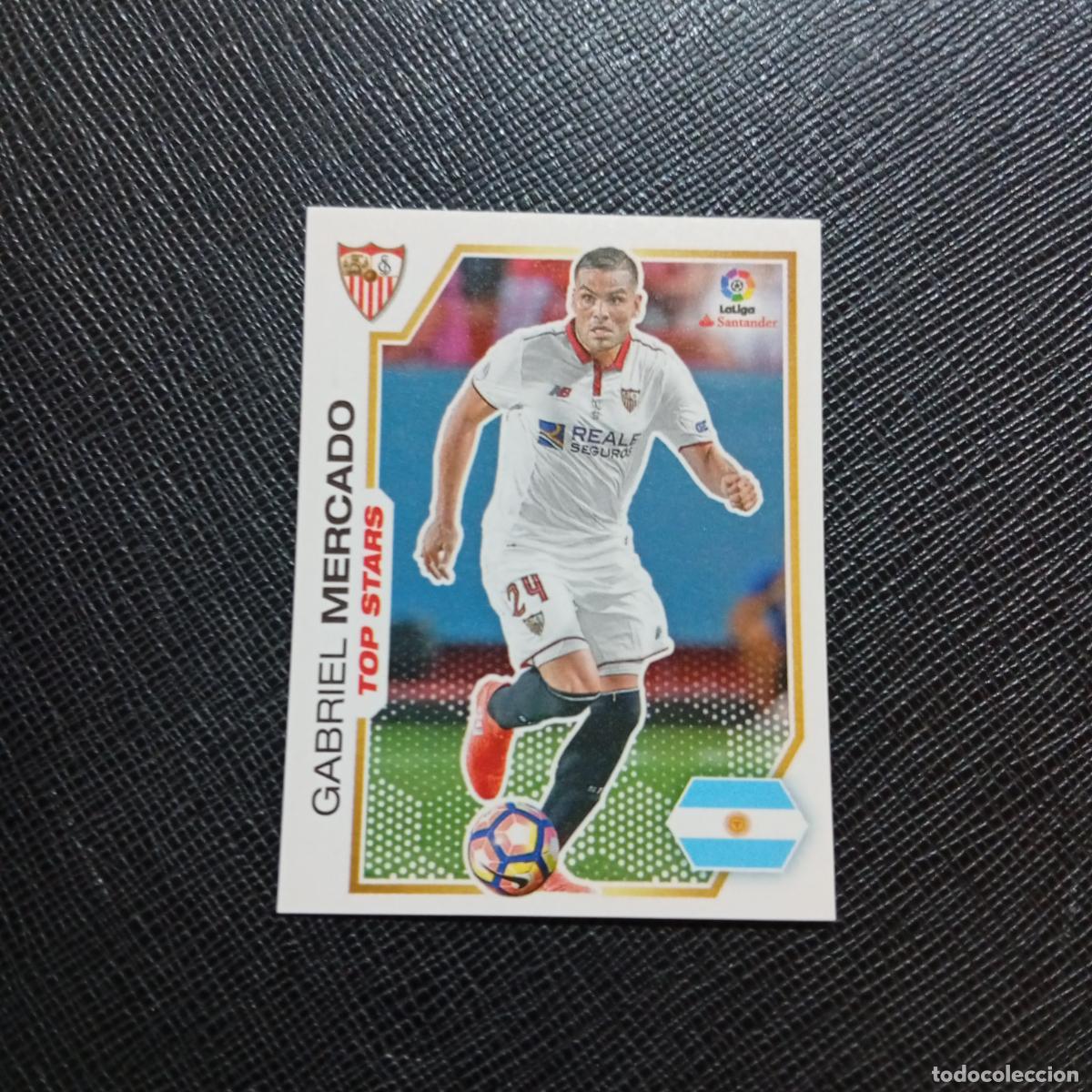Cromos de f&uacute;tbol: 236 MERCADO SEVILLA PANINI 2016 2017 CROMO 16 17 FUTBOL - SIN PEGAR - A215 PG25