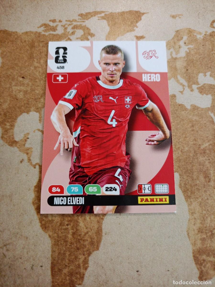 Cromos de f&uacute;tbol: Suiza 458 NIKO ELVEDI Adrenalyn WORLD cup 2026