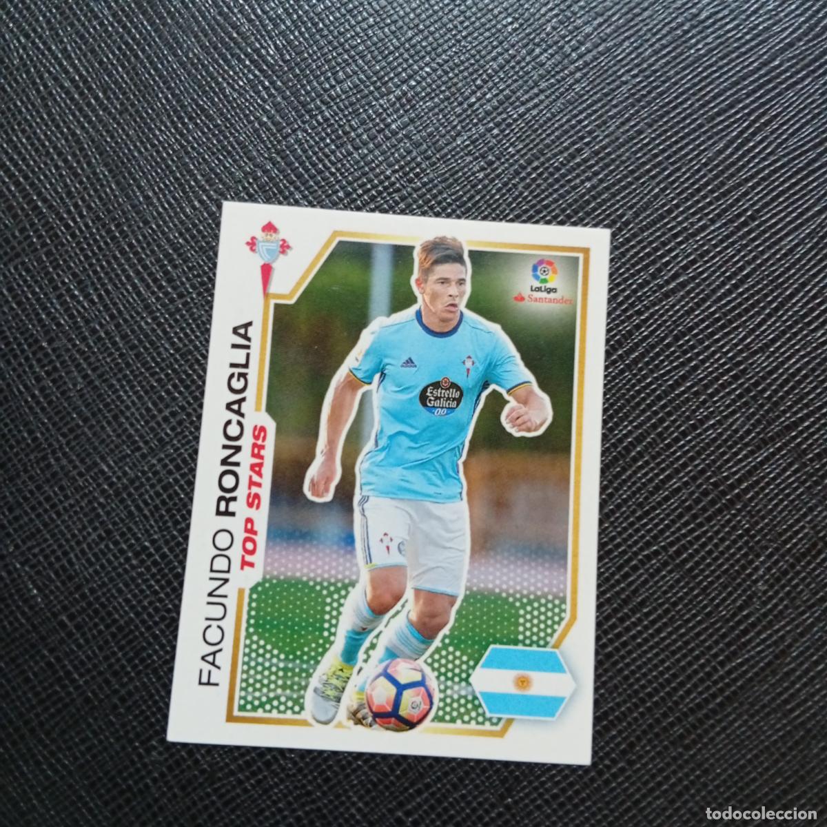 Cromos de f&uacute;tbol: 238 BRONCAGLIA CELTA PANINI 2016 2017 CROMO 16 17 FUTBOL - SIN PEGAR - A215 PG26