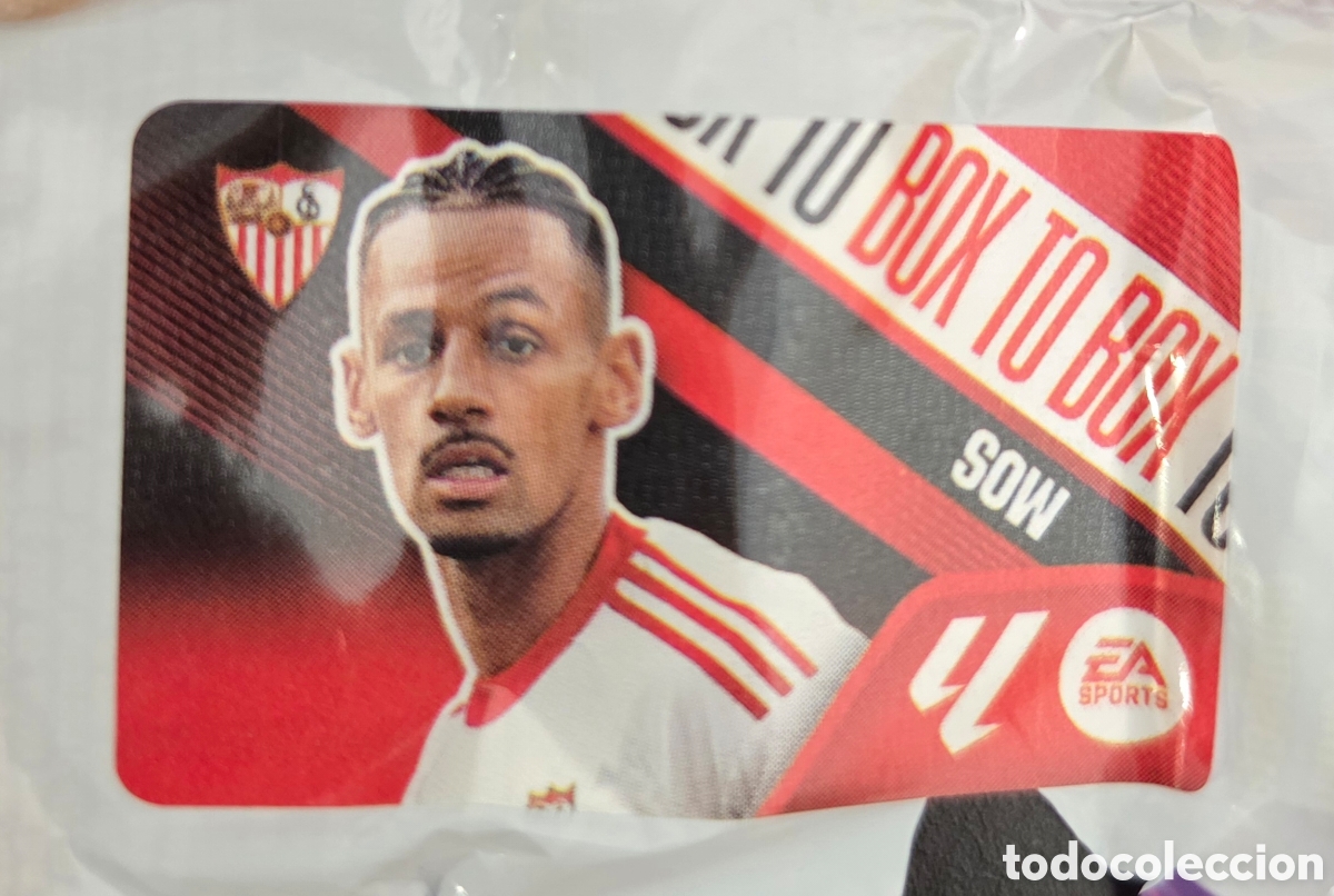 Cromos de f&uacute;tbol: CROMO CHICLE SOW SEVILLA BOX TO BOX 2026 2027 PANINI