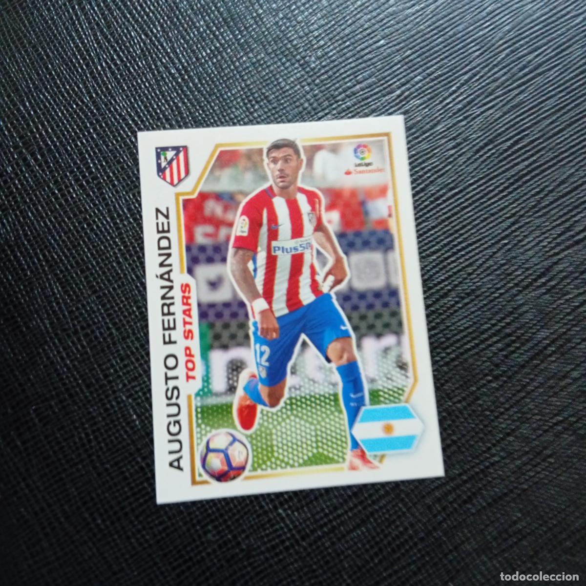 Cromos de f&uacute;tbol: 240 AUGUSTO FERNANDEZ AT MADRID PANINI 2016 2017 CROMO 16 17 FUTBOL - SIN PEGAR - A215 PG26