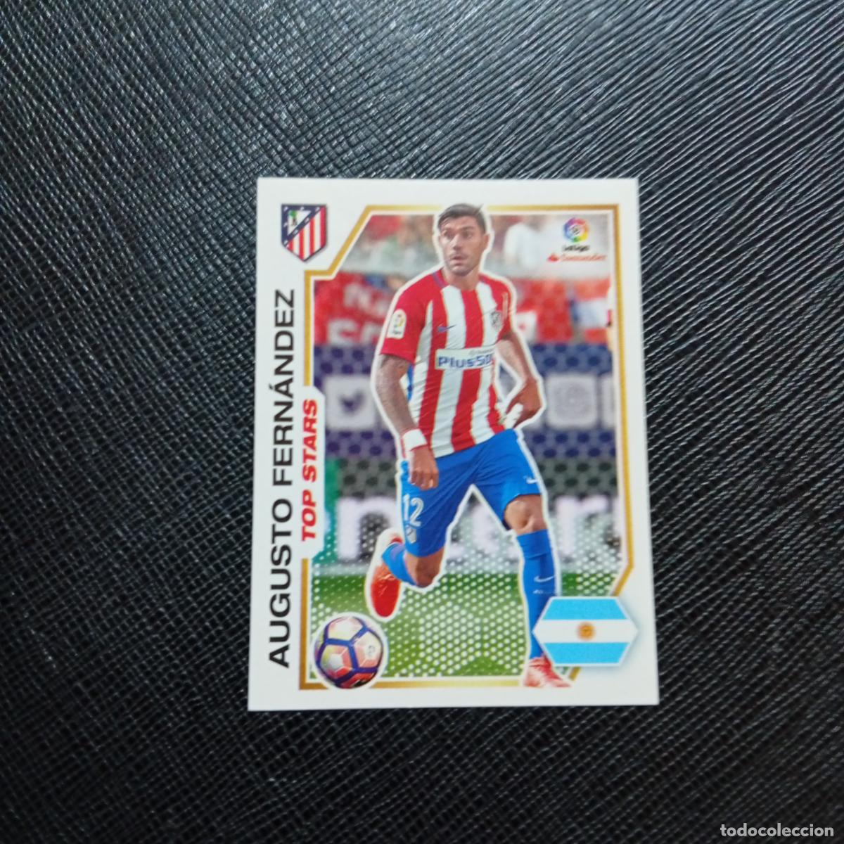 Cromos de f&uacute;tbol: 240 AUGUSTO FERNANDEZ AT MADRID PANINI 2016 2017 CROMO 16 17 FUTBOL - SIN PEGAR - A215 PG26