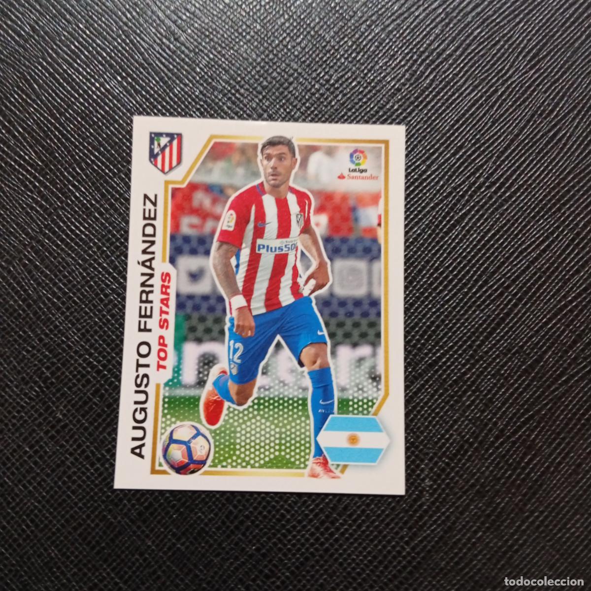Cromos de f&uacute;tbol: 240 AUGUSTO FERNANDEZ AT MADRID PANINI 2016 2017 CROMO 16 17 FUTBOL - SIN PEGAR - A215 PG26
