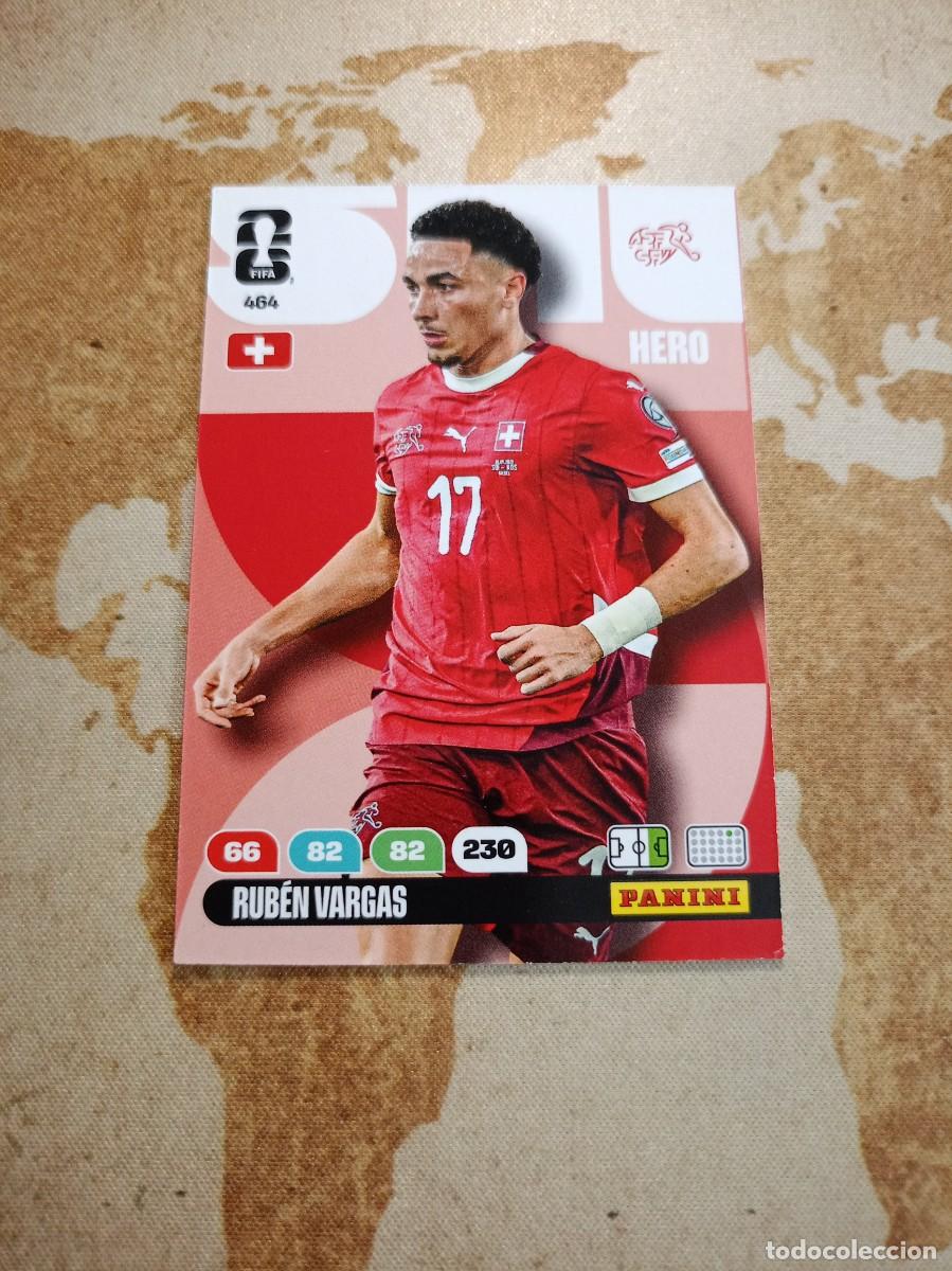 Cromos de f&uacute;tbol: Suiza 464 RUB&Eacute;N VARGAS Adrenalyn WORLD cup 2026