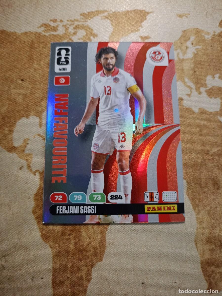 Cromos de f&uacute;tbol: T&uacute;nez 466 FERJANI SASSI Adrenalyn WORLD cup 2026