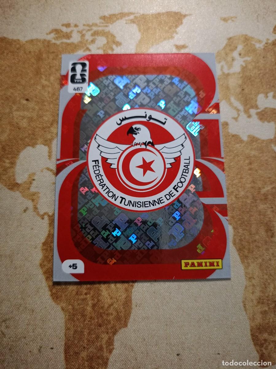 Cromos de f&uacute;tbol: T&uacute;nez 467 ESCUDO Adrenalyn WORLD cup 2026