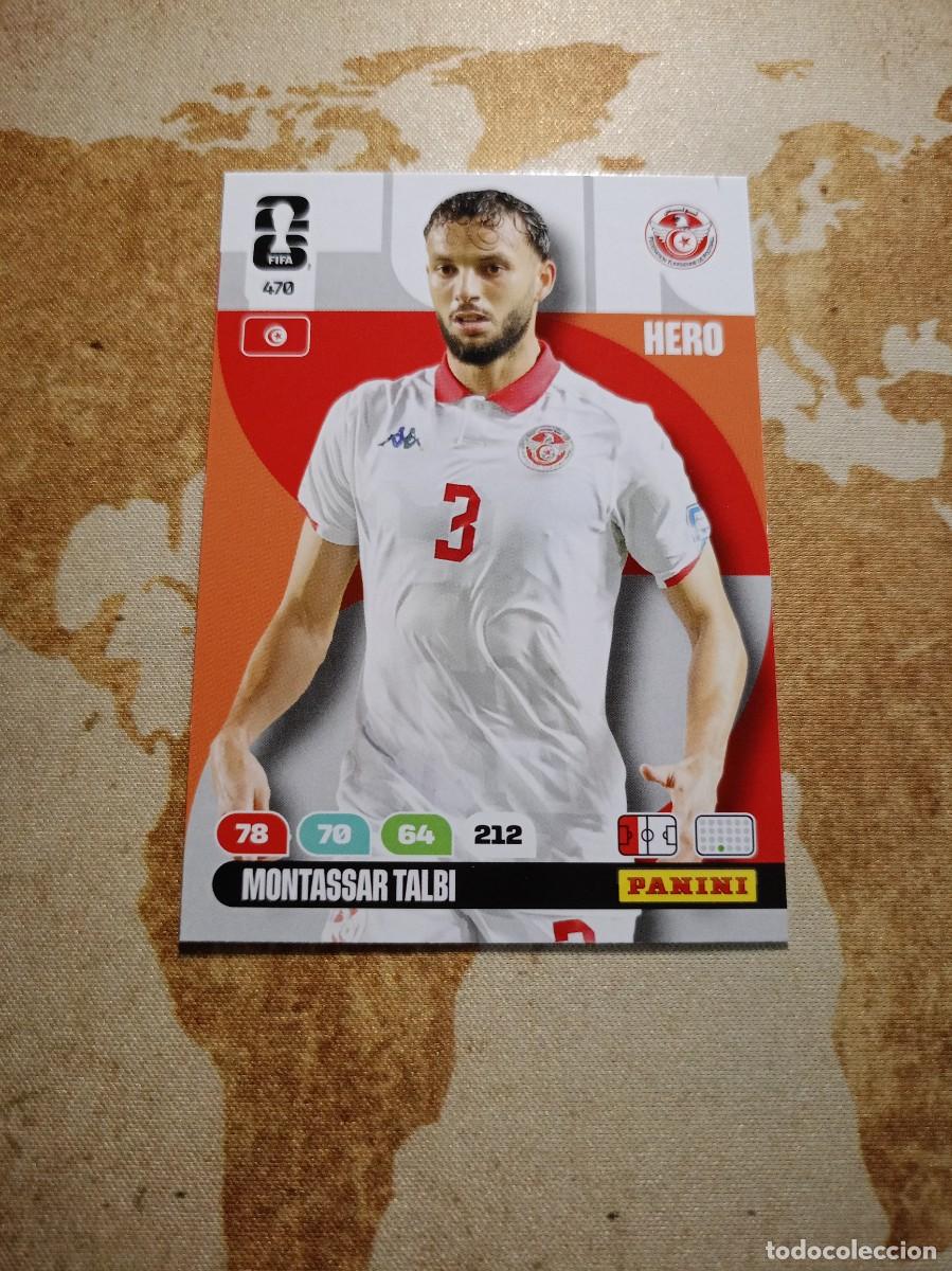 Cromos de f&uacute;tbol: T&uacute;nez 470 MONTASSAR TALBI Adrenalyn WORLD cup 2026