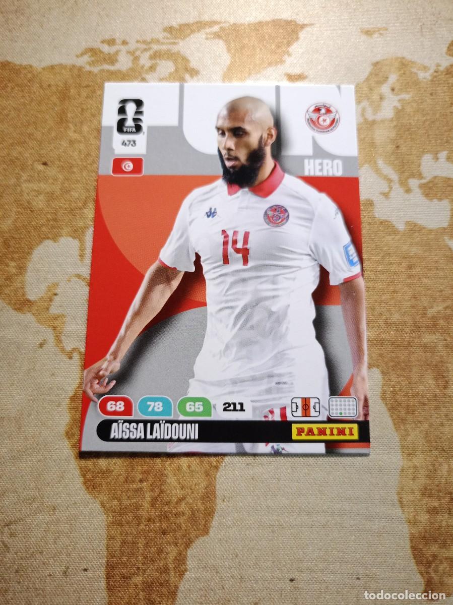 Cromos de f&uacute;tbol: T&uacute;nez 473 AISSA LAIDOUNI Adrenalyn WORLD cup 2026
