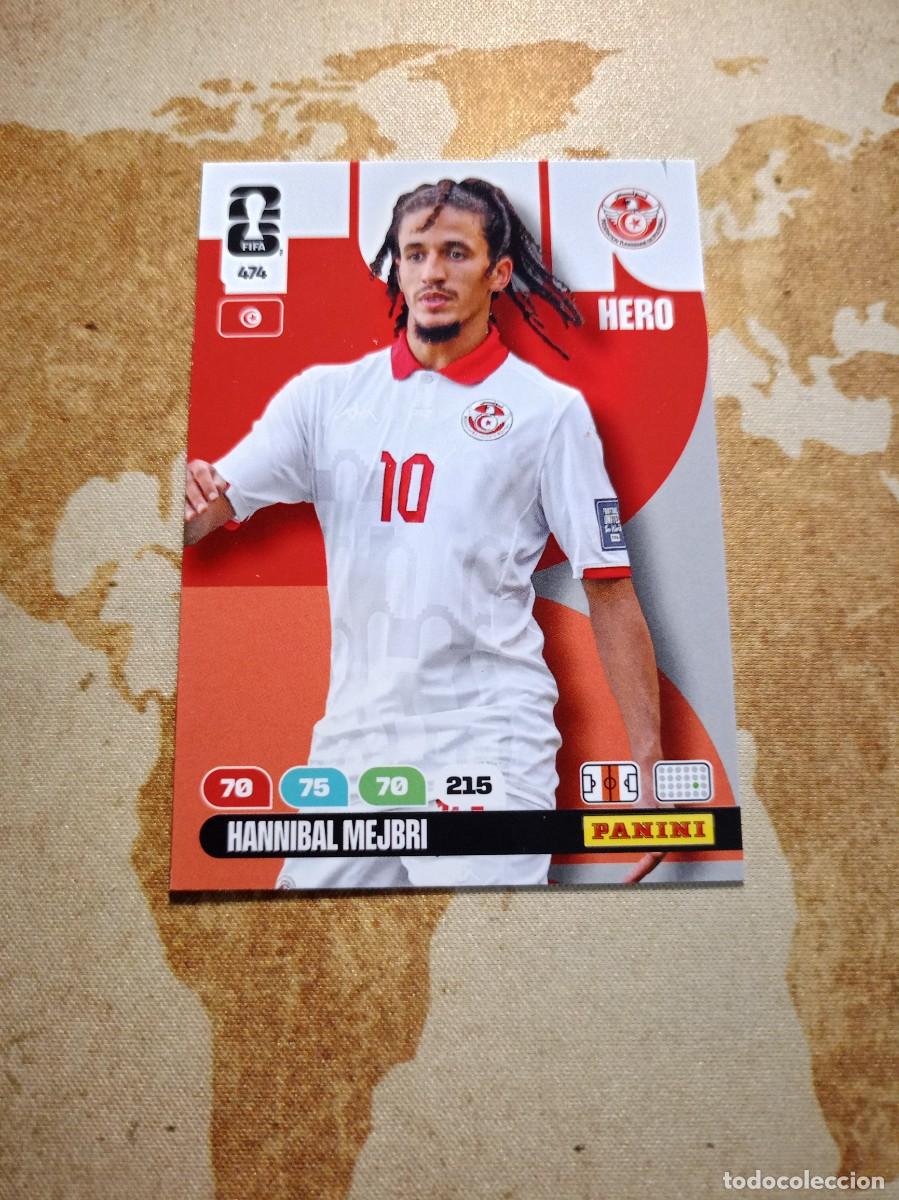 Cromos de f&uacute;tbol: T&uacute;nez 474 HANNIBAL MEJBRI Adrenalyn WORLD cup 2026