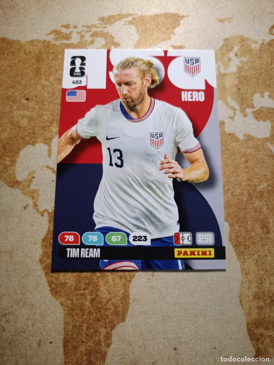 Cromos de f&uacute;tbol: Estados Unidos 483 TIM REAM Adrenalyn WORLD cup 2026