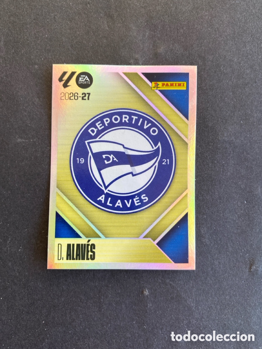 Cromos de f&uacute;tbol: Cromo liga 26/17 D Alav&eacute;s N* 1