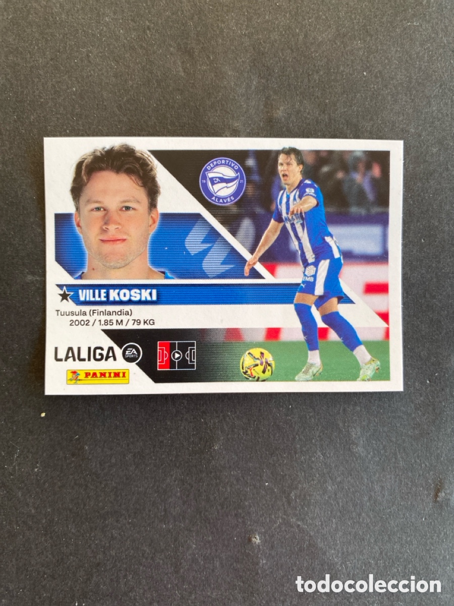 Cromos de f&uacute;tbol: Cromo liga 26/27 D Alav&eacute;s N* 6